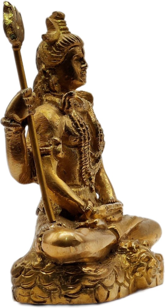 Standing Lord Shiva 21 Brass Statue, Shiva Idol, Brass Shiva Statues –