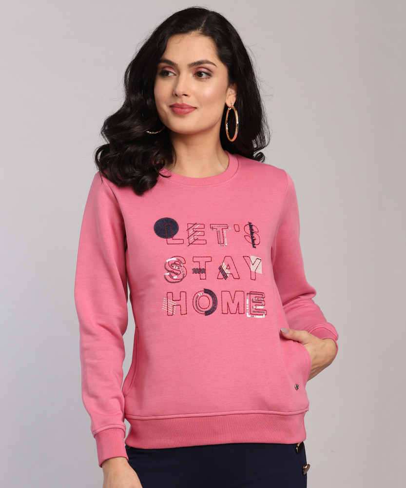 MONTE CARLO Full Sleeve Embroidered Women Sweatshirt - Buy MONTE CARLO Full  Sleeve Embroidered Women Sweatshirt Online at Best Prices in India |  Flipkart.com