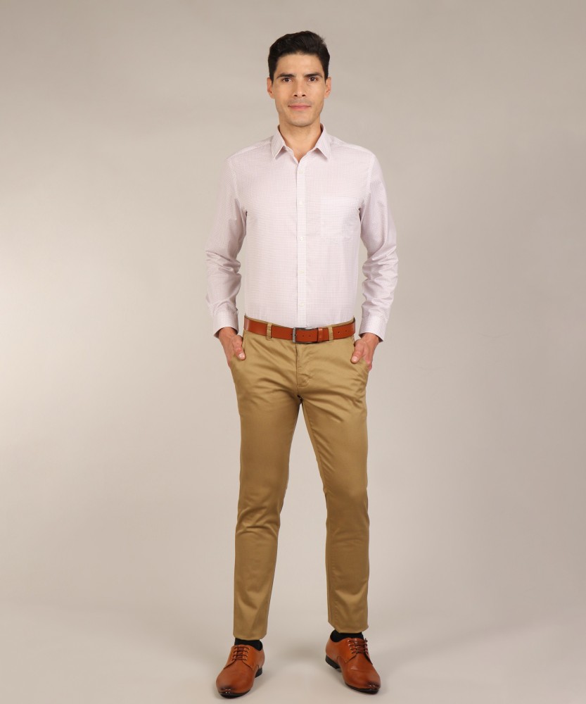 fashionly Slim Fit Men Black Khaki Trousers  Buy fashionly Slim Fit Men  Black Khaki Trousers Online at Best Prices in India  Flipkartcom