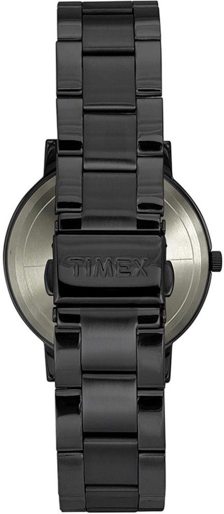 Timex black sale chain watch