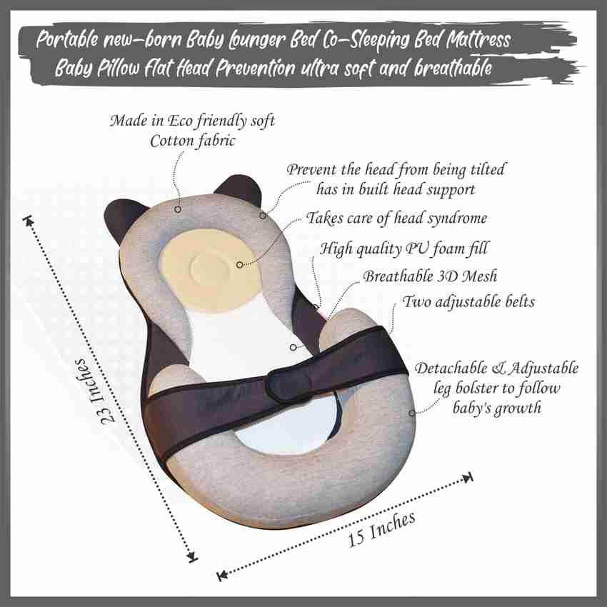 Baby crib support pillow online