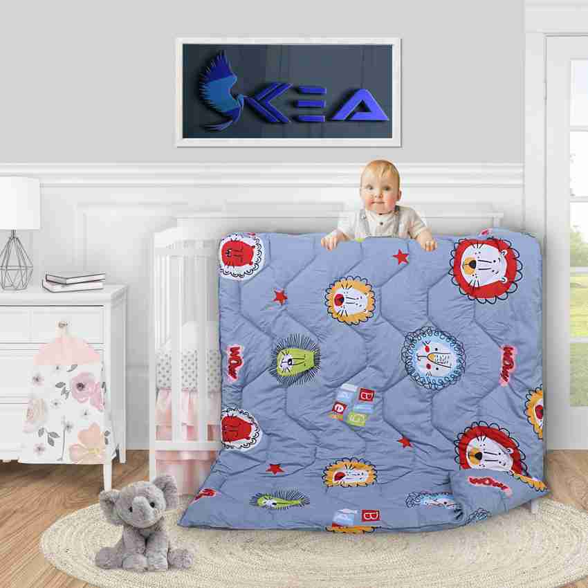 Crib size blanket top
