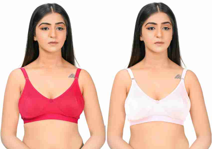MINITUL italian bra pack of 2 Women Full Coverage Non Padded Bra - Buy  MINITUL italian bra pack of 2 Women Full Coverage Non Padded Bra Online at  Best Prices in India
