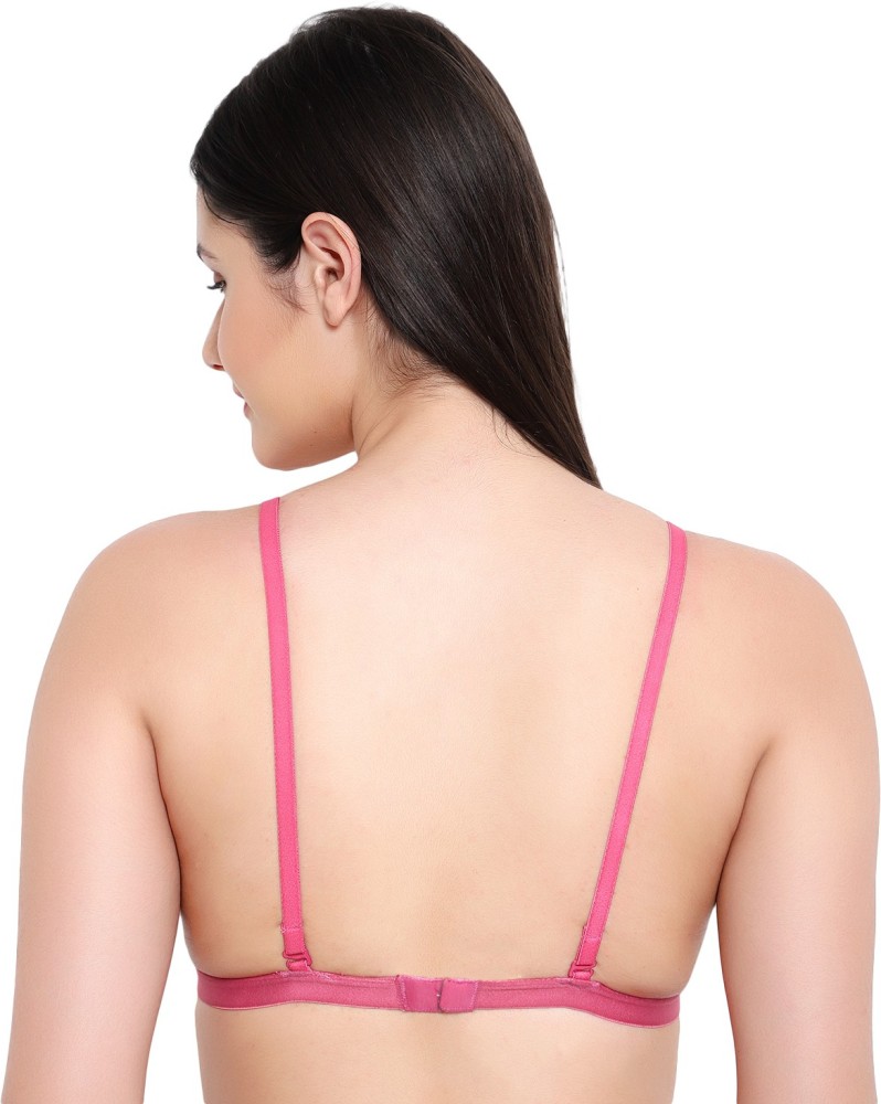 Lycra Cotton Women Pink Padded Bra, Size: 36 inch at Rs 70/piece in New  Delhi