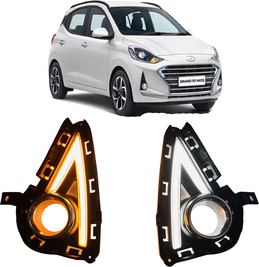 Autofasters Car Led Day Running Light For Hyundai Grand i10 Nios