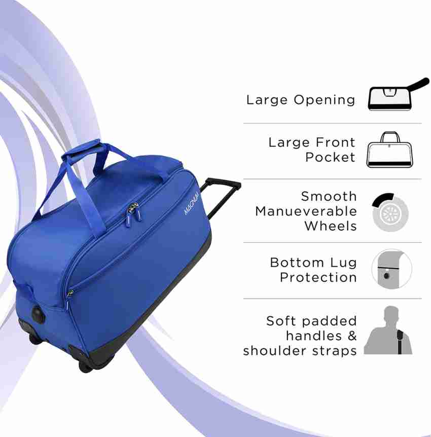 Safari magnum duffle trolley bags online