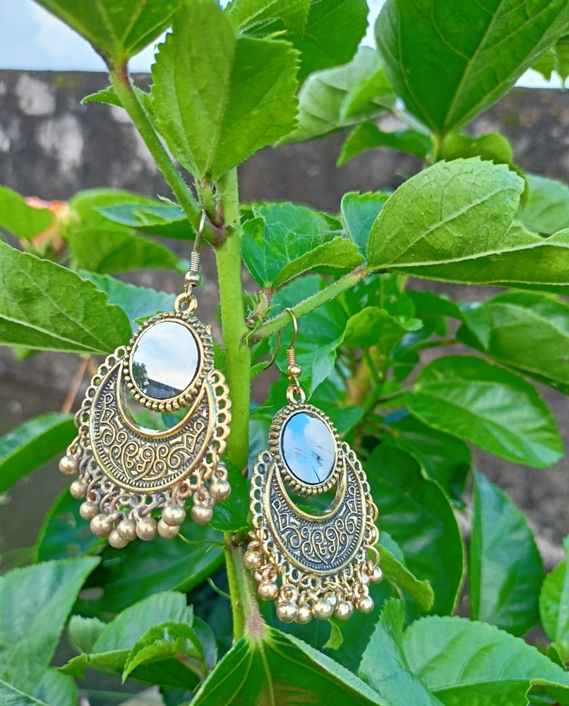 Peacock hot sale earrings flipkart