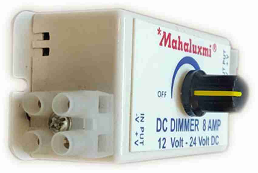 MAHALUXMI DC DIMMER 8 AMP 12 Volt - 24 Volt DC Electronic Components  Electronic Hobby Kit Price in India - Buy MAHALUXMI DC DIMMER 8 AMP 12 Volt  - 24 Volt DC