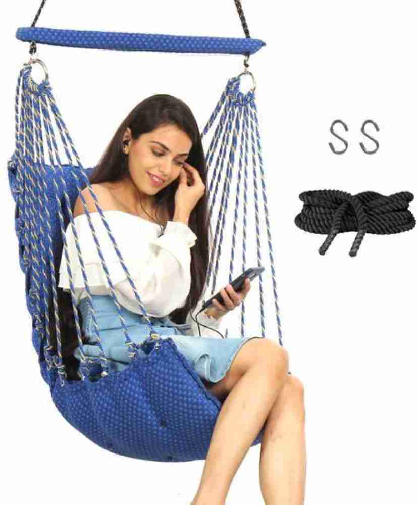 Smart Beans Hammock Swing Jhula for Adults Cotton Large Swing Price in India Buy Smart Beans Hammock Swing Jhula for Adults Cotton Large Swing online at Flipkart