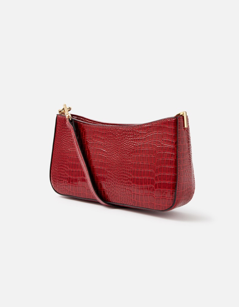 Accessorize London Women Red Shoulder Bag