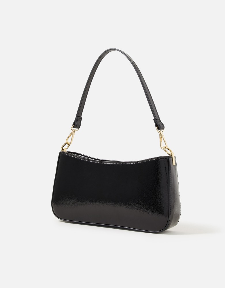 Buy ACCESSORIZE LONDON Women Black Shoulder Bag BLACK Online @ Best Price  in India