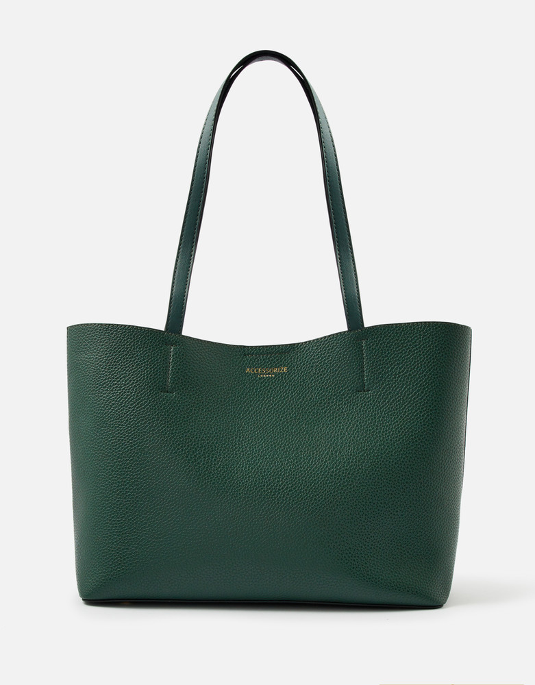 Buy ACCESSORIZE LONDON Women Green Tote GREEN Online Best Price