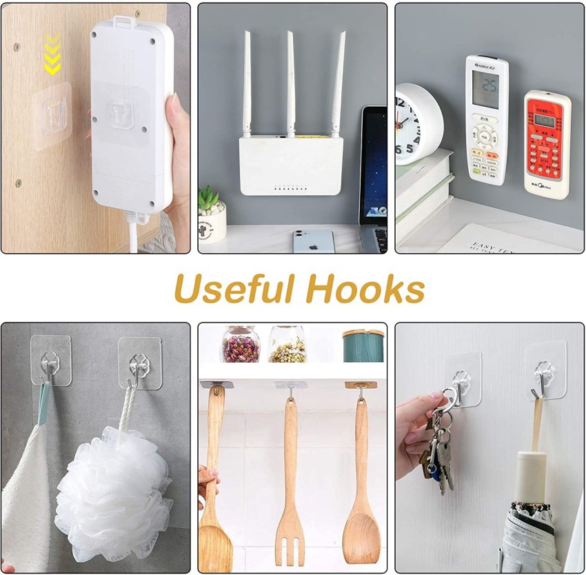 Double Sided Adhesive Wall Hooks at Rs 15/piece, Wall Hooks in Mumbai