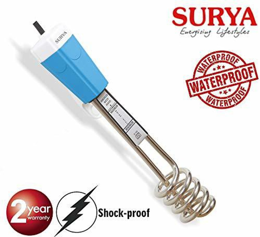SURYA 1500 W Water Proof Immersion Rod, High Quality -Shock proof 1500 W  Shock Proof Immersion Heater Rod Price in India - Buy SURYA 1500 W Water  Proof Immersion Rod, High Quality -