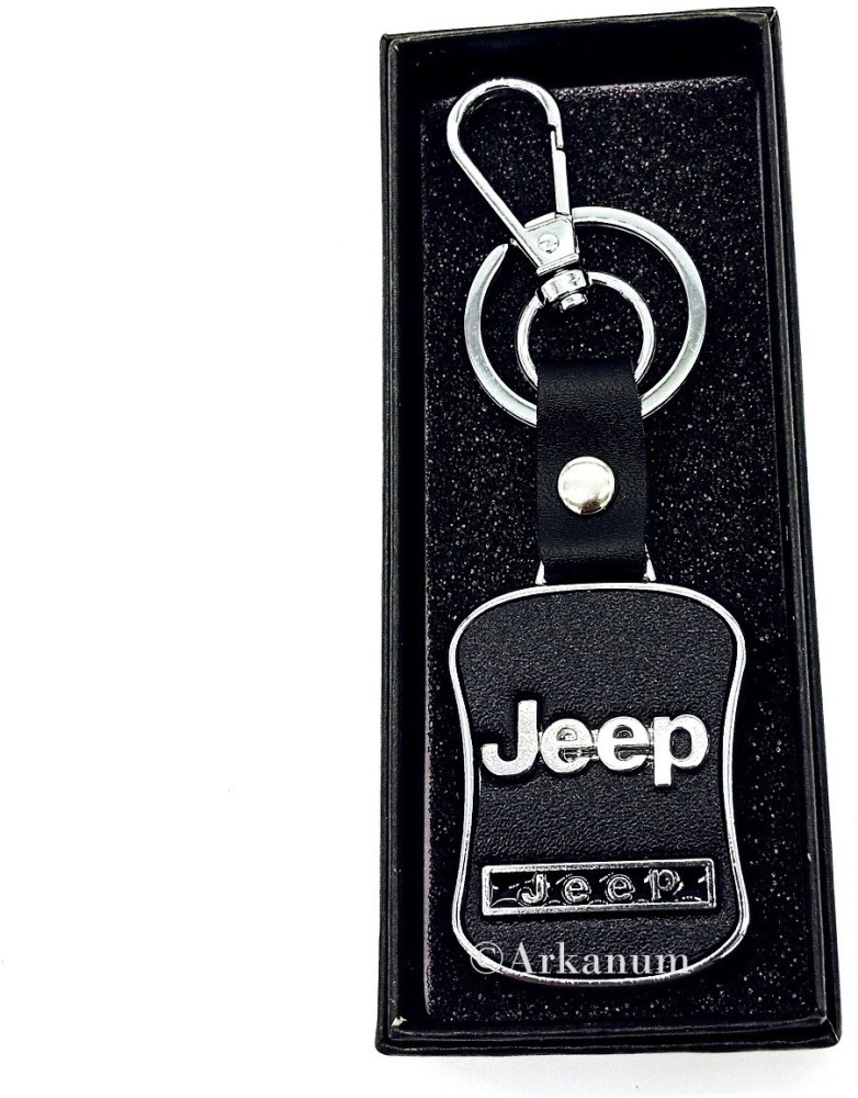 Arkanum Fancy Classy Jeep Faux Leather With Metal Car Keychain Key Chain  Price in India - Buy Arkanum Fancy Classy Jeep Faux Leather With Metal Car  Keychain Key Chain online at