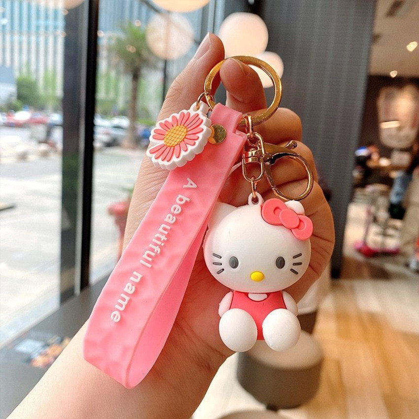 Kitty key chains discount
