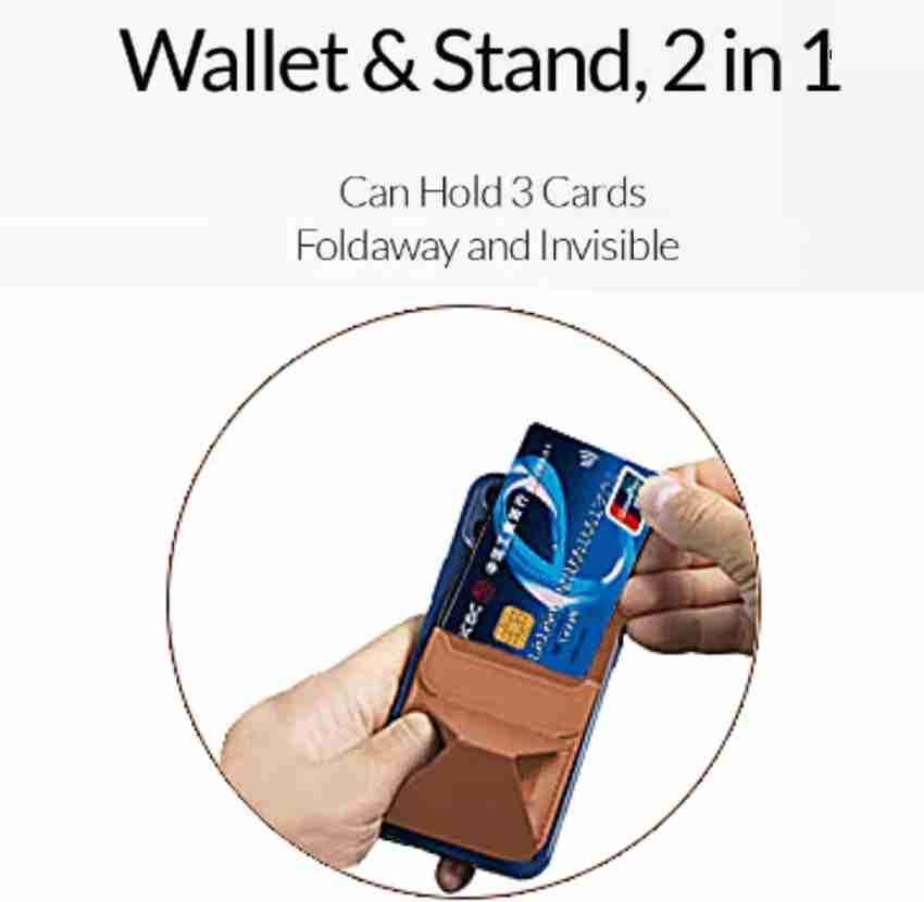Crysendo MagSafe Leather Wallet Card Holder Mobile Holder Price in India -  Buy Crysendo MagSafe Leather Wallet Card Holder Mobile Holder online at