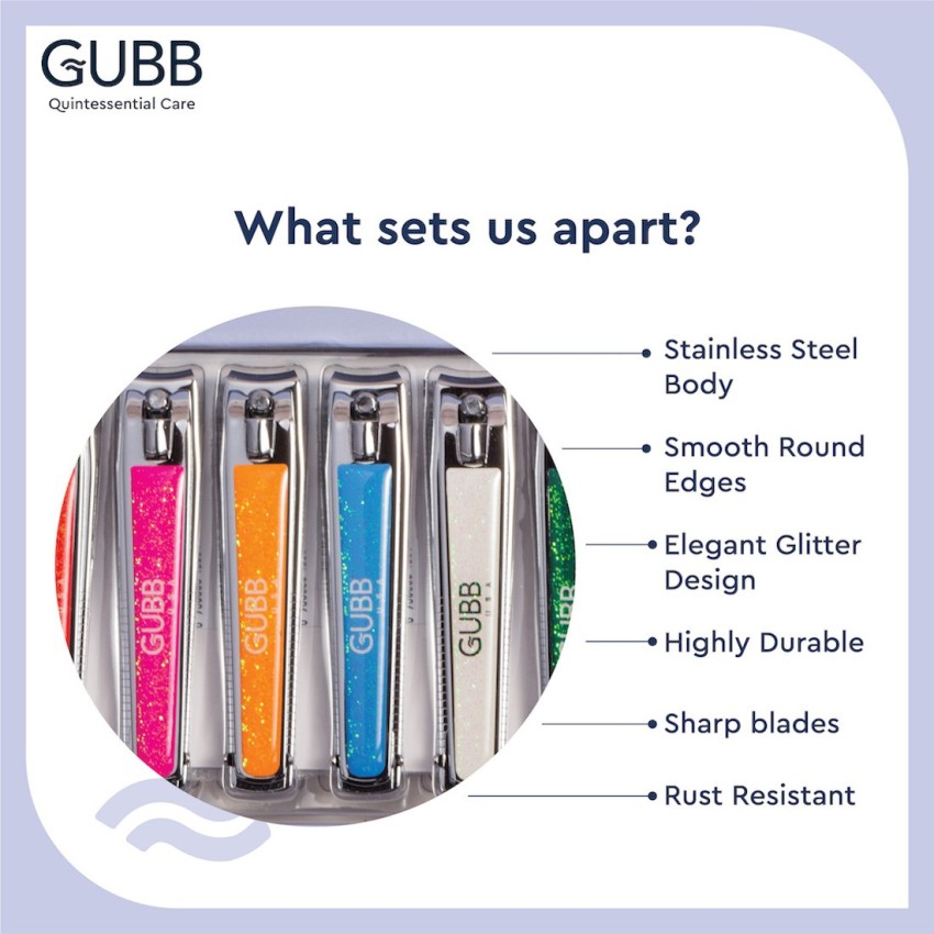 Buy GUBB Professional Nail Nipper Cuticle Cutter Pink Online On Tata CLiQ  Palette