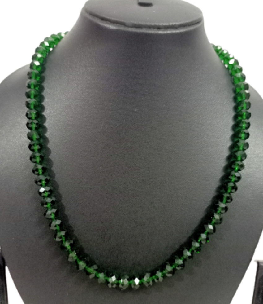 Green crystal choker sale