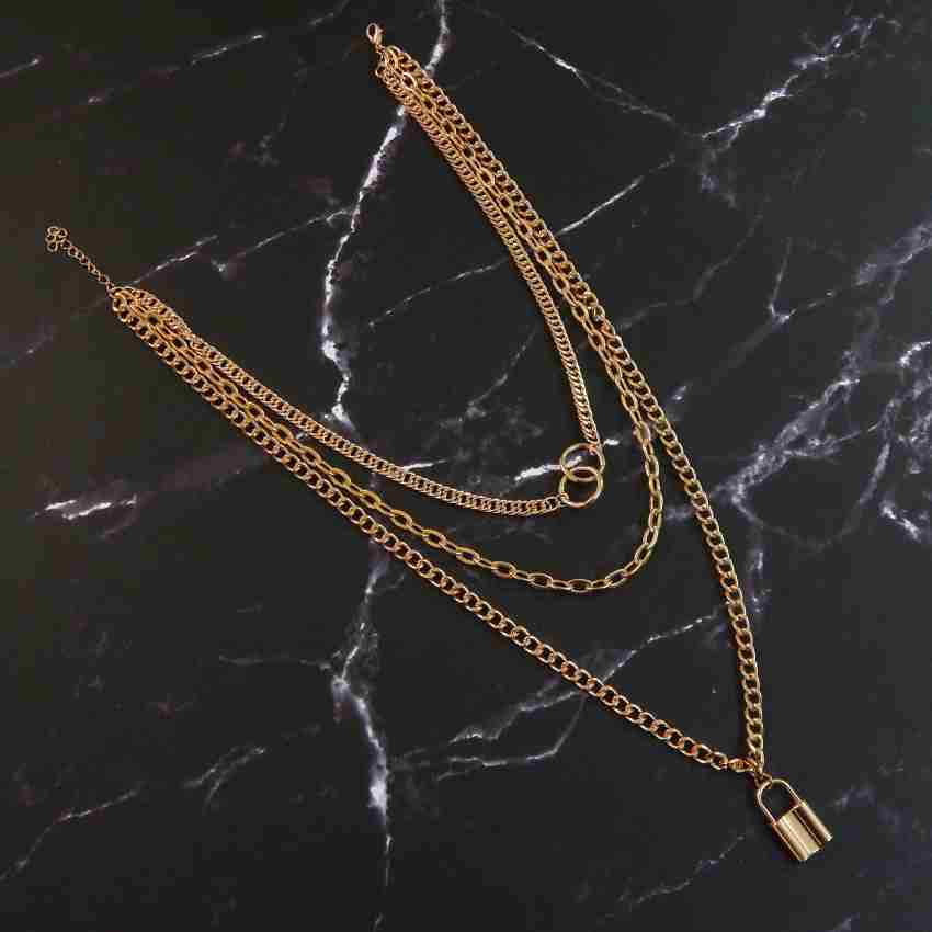 SEXY SPARKLES Multilayer Layered Layer Long Necklaces Chain for Womens  Jewelry 