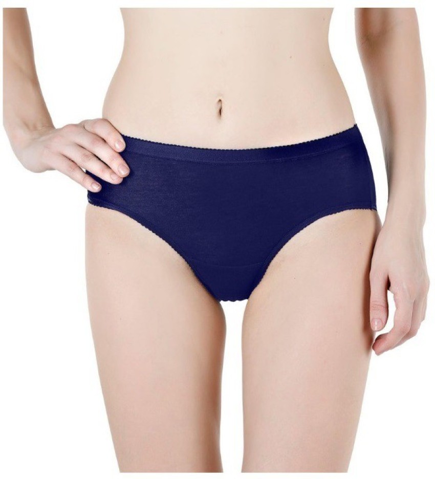 GO SMART Women Hipster Dark Blue Panty - Buy GO SMART Women Hipster Dark Blue  Panty Online at Best Prices in India