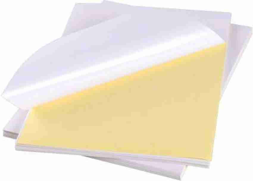 10sheets A4 Vinyl Sticker Paper White Glossy Matter Waterproof