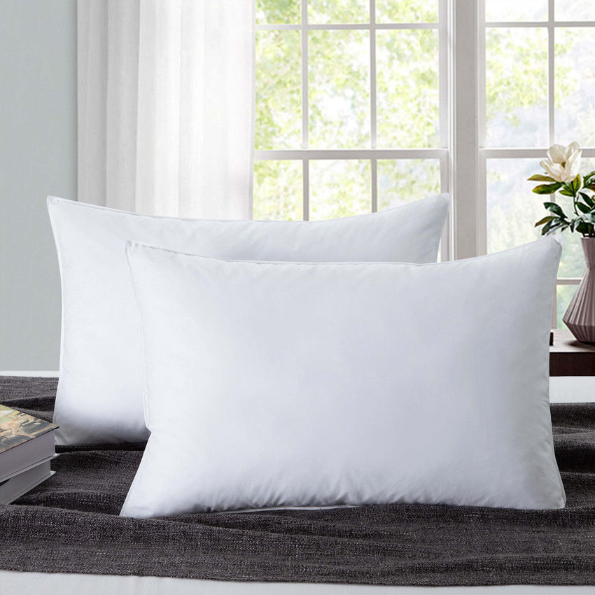 Flipkart SmartBuy 18043 2 16x24 Cotton Solid Sleeping Pillow Pack of 2