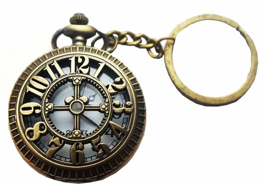 Antique silver pocket watch and chain hot sale
