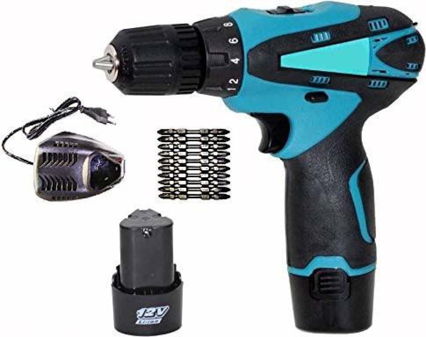 Black & Decker Cordless Drill 14.4v with 1 batteries &dill bit set