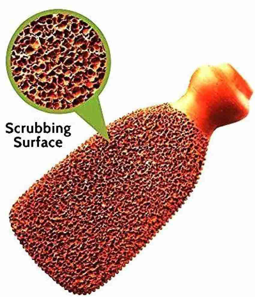 RKD Enterprises Terracotta Best Natural Pumice Stone Foot Scrubber