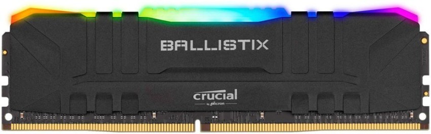 Crucial Ballistix 3200 Desktop Gaming (CL16 Channel) 32 UDIMM Server RAM DDR4 PC, Crucial MHz (Single GB RGB) 