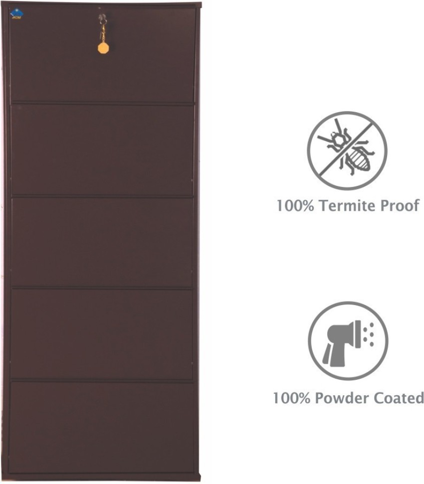 Delite Kom 24 Inches wide Infinity Five Door Powder Coated Wall Mounted  Metallic Coffee Metal, Metal, Metal Shoe Rack Price in India - Buy Delite  Kom 24 Inches wide Infinity Five Door