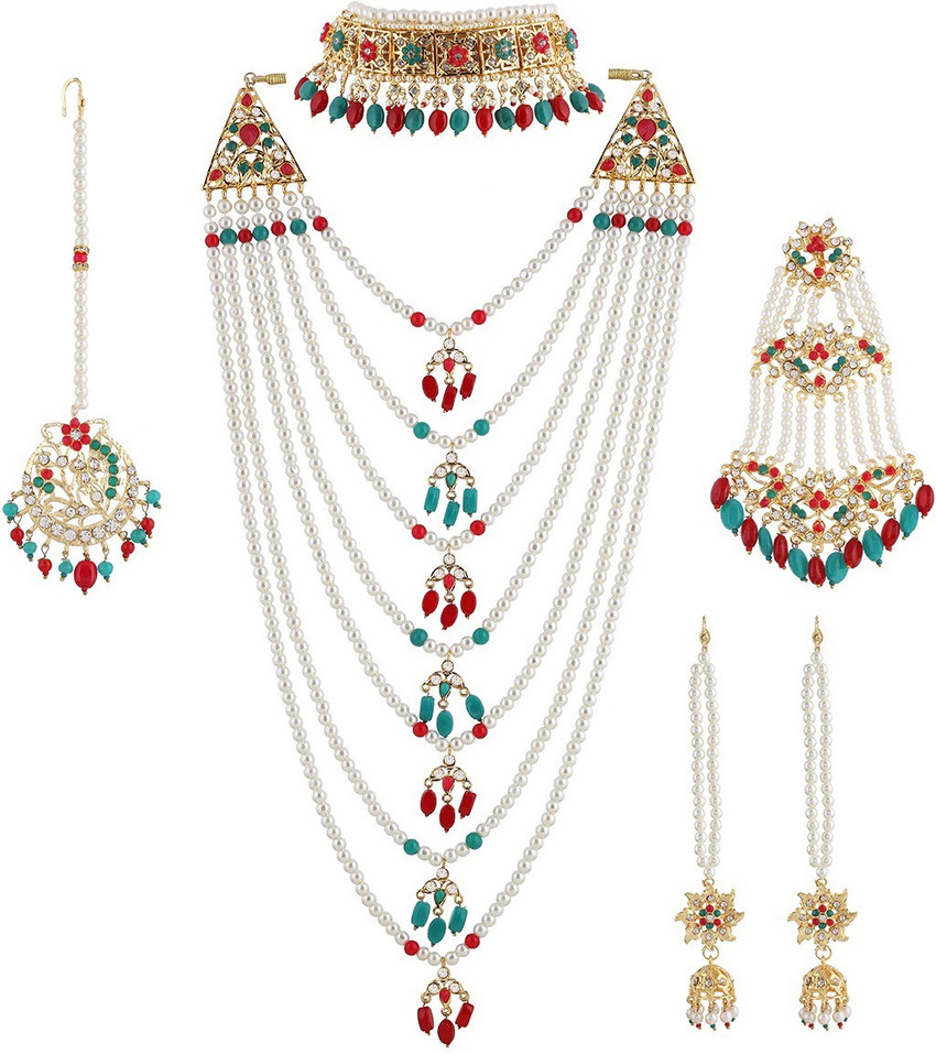 Bridal jewellery hotsell online flipkart