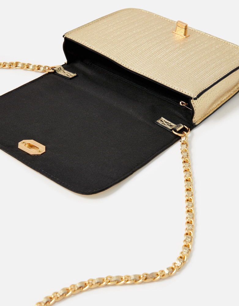 Accessorize store gold bag
