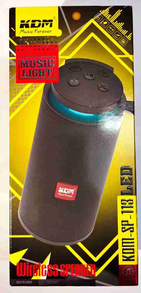Kdm bluetooth clearance speaker 113