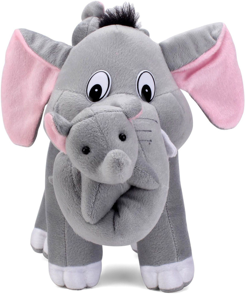 tgr soft toys for kids standing elephant 35 cm soft toys for