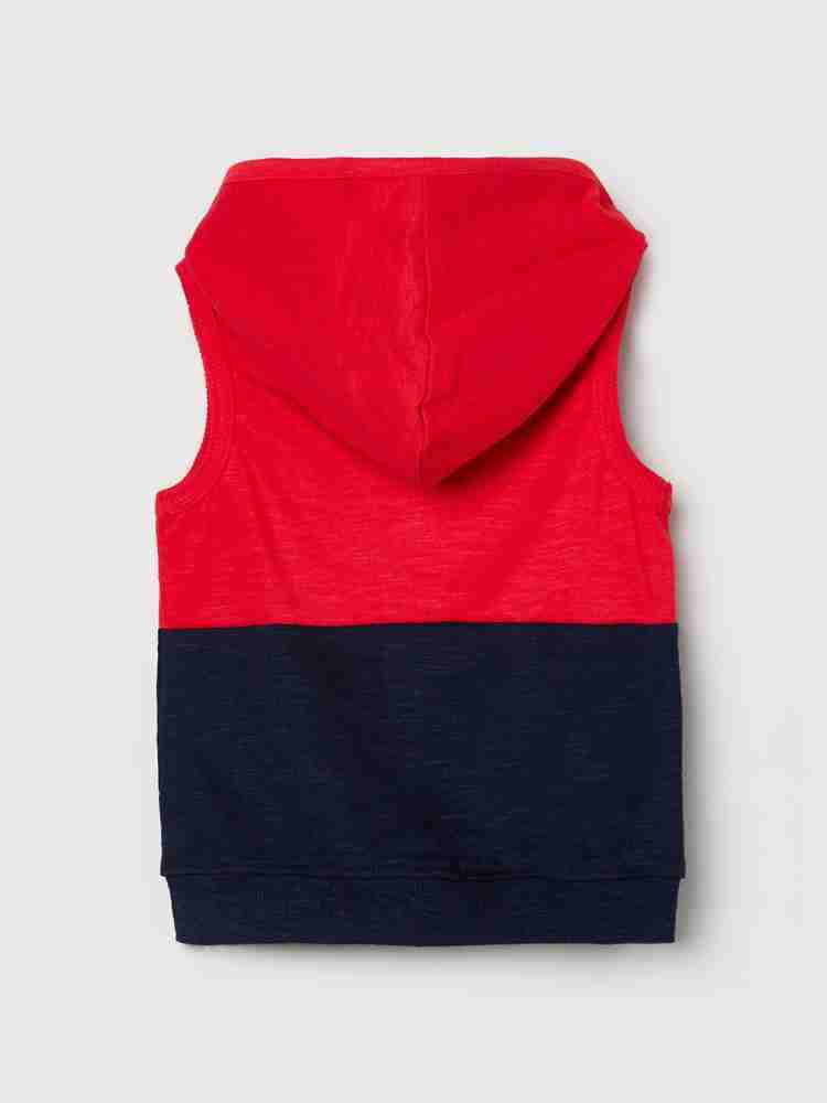 Baby shop sleeveless hoodie