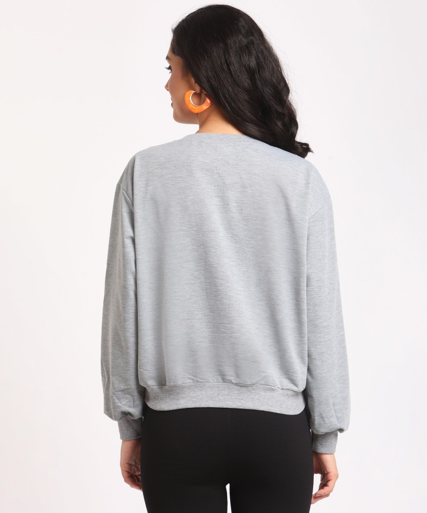 Urbanic Full Sleeve Solid Women Sweatshirt - Buy Urbanic Full Sleeve Solid Women  Sweatshirt Online at Best Prices in India