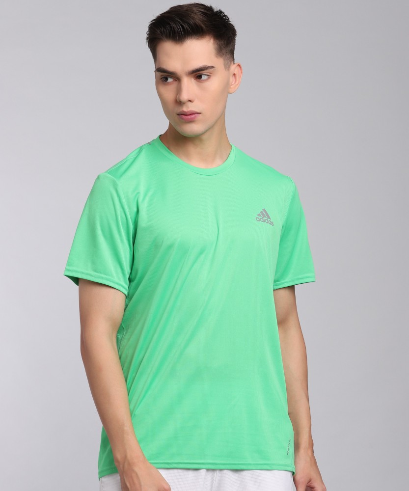 ADIDAS Germany Printed Men V Neck Green T-Shirt - Buy Green ADIDAS Germany  Printed Men V Neck Green T-Shirt Online at Best Prices in India