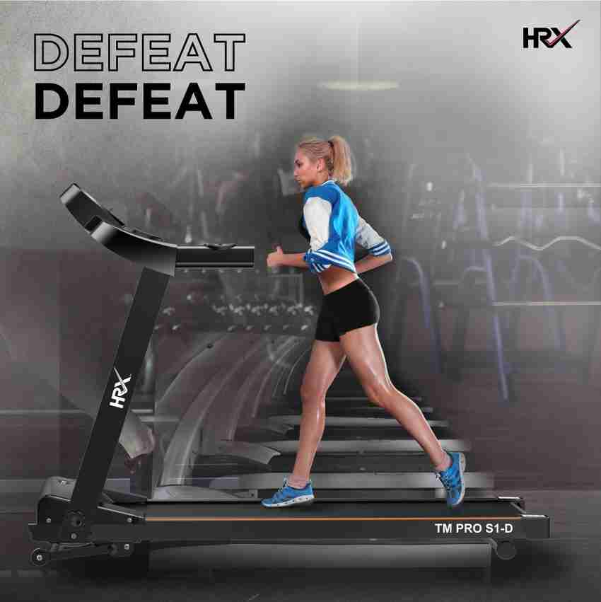 HRX TM PRO S1 D Foldable for Home Gym 2HP Peak With Manual