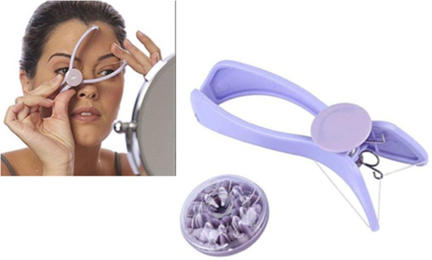Slique Facial Hair Removal for Women | Chin Hair Removal | Remove Upper Lip Hair | Women Spring Epilator Threading Facial Hair Remover | Hair