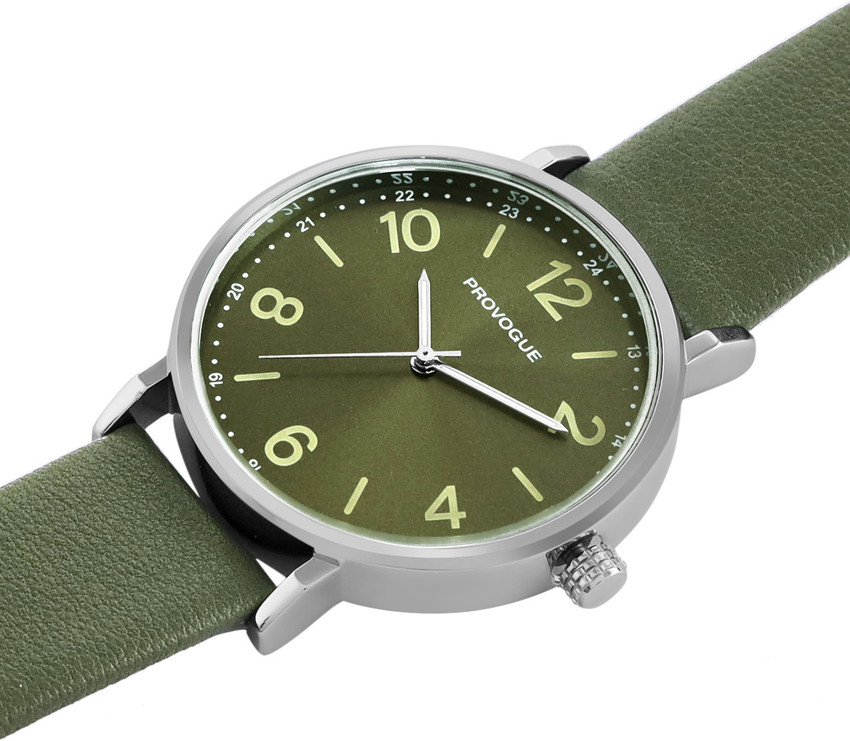 Provogue watches roman eur fob black stitch price sale
