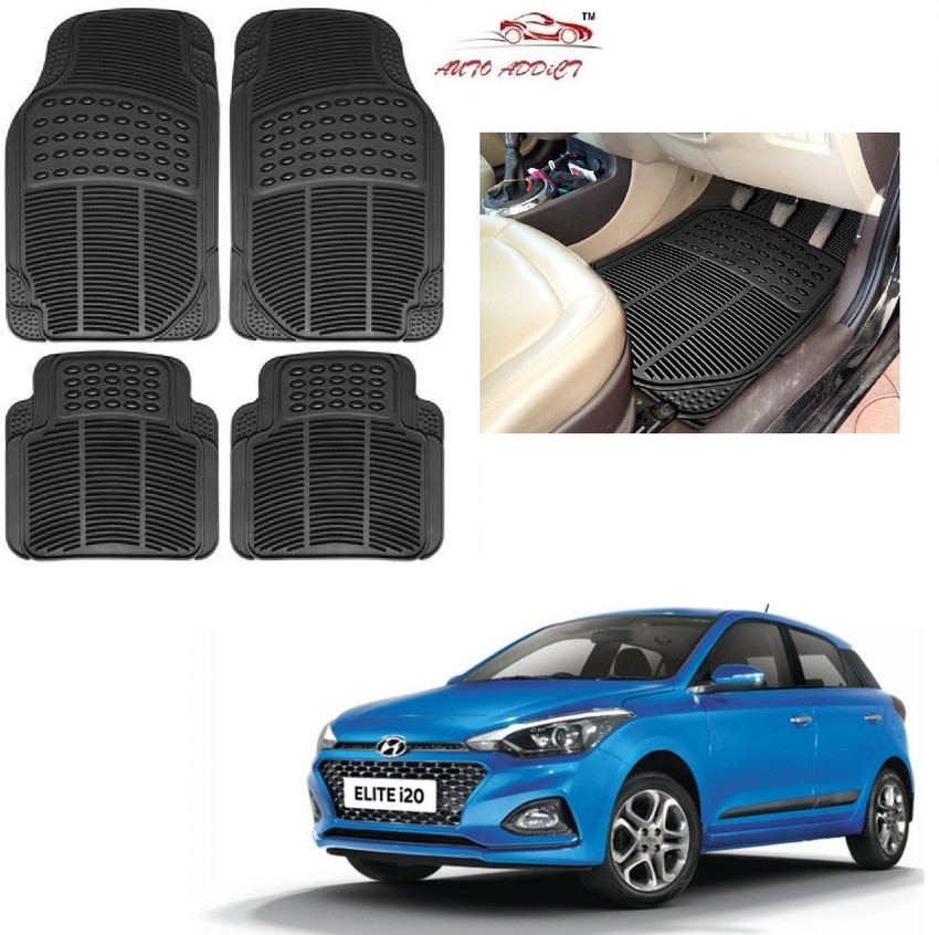 AuTO ADDiCT Rubber Standard Mat For Hyundai i20 Price in India
