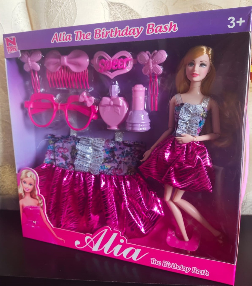 Naughty toys Super Star Alia The Birthday Bash Sweet beautiful
