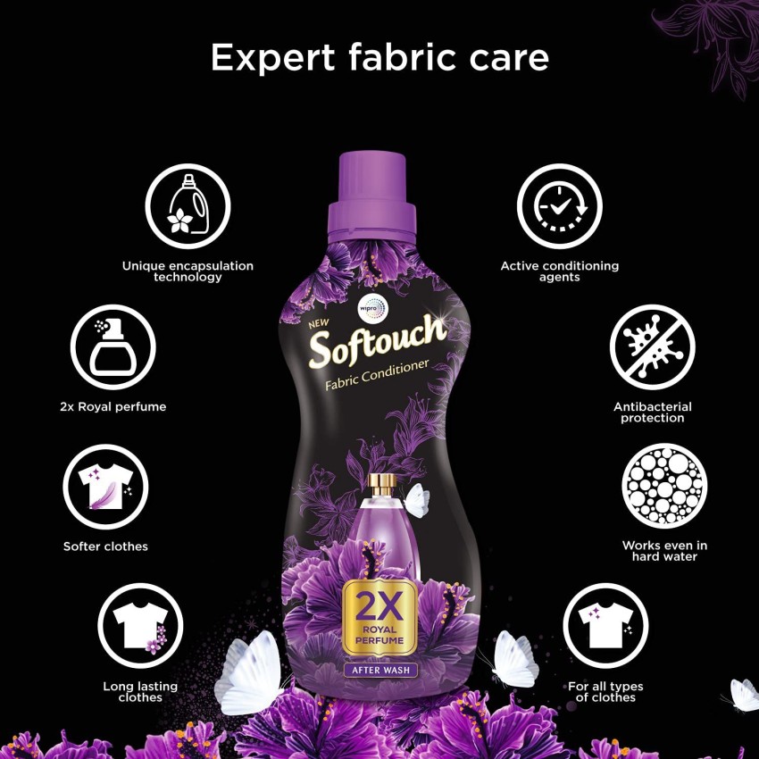 Softouch by Wipro 2x French Perfume Fabric Conditioner Price in India - Buy  Softouch by Wipro 2x French Perfume Fabric Conditioner online at