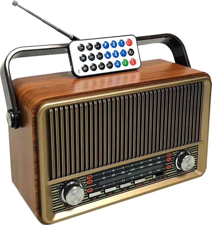 Fm Radio Vintage Radio Retro Radio Portable Radio Shortwave Radio Vintage  Radio With Bluetooth Speaker Usb Tf Aux Mp3 Player