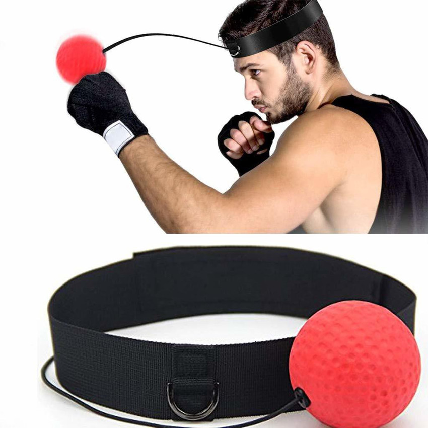 PIRENE Boxing Equipment with Head Band for Reflex Speed
