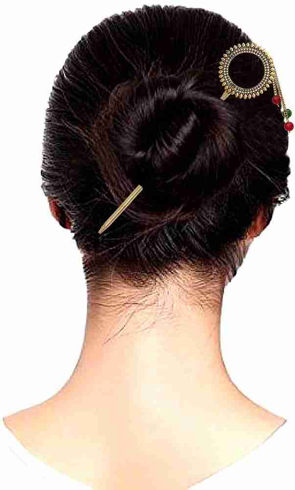 Decorative shop hair sticks