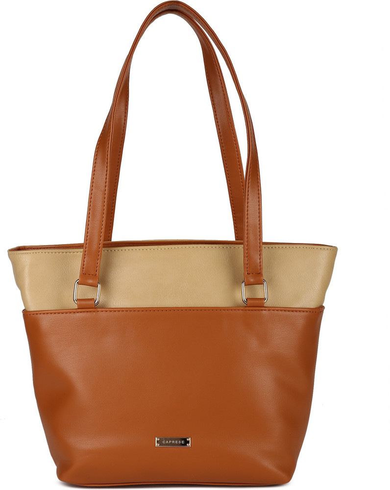 Buy Caprese Women Beige Tan Shoulder Bag Light tan Online Best
