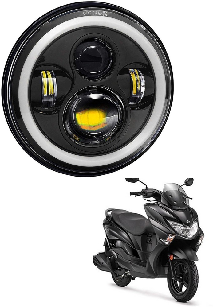 Additional LED headlights for scooter Suzuki Burgman 125 / 150